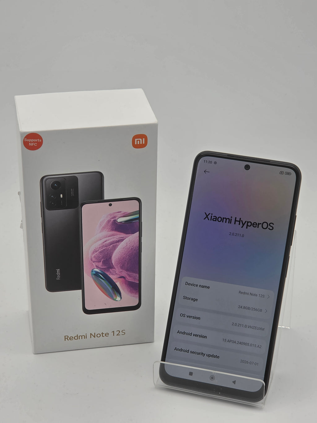 Xiaomi Redmi Note 12s 256GB, Black, Grade A
