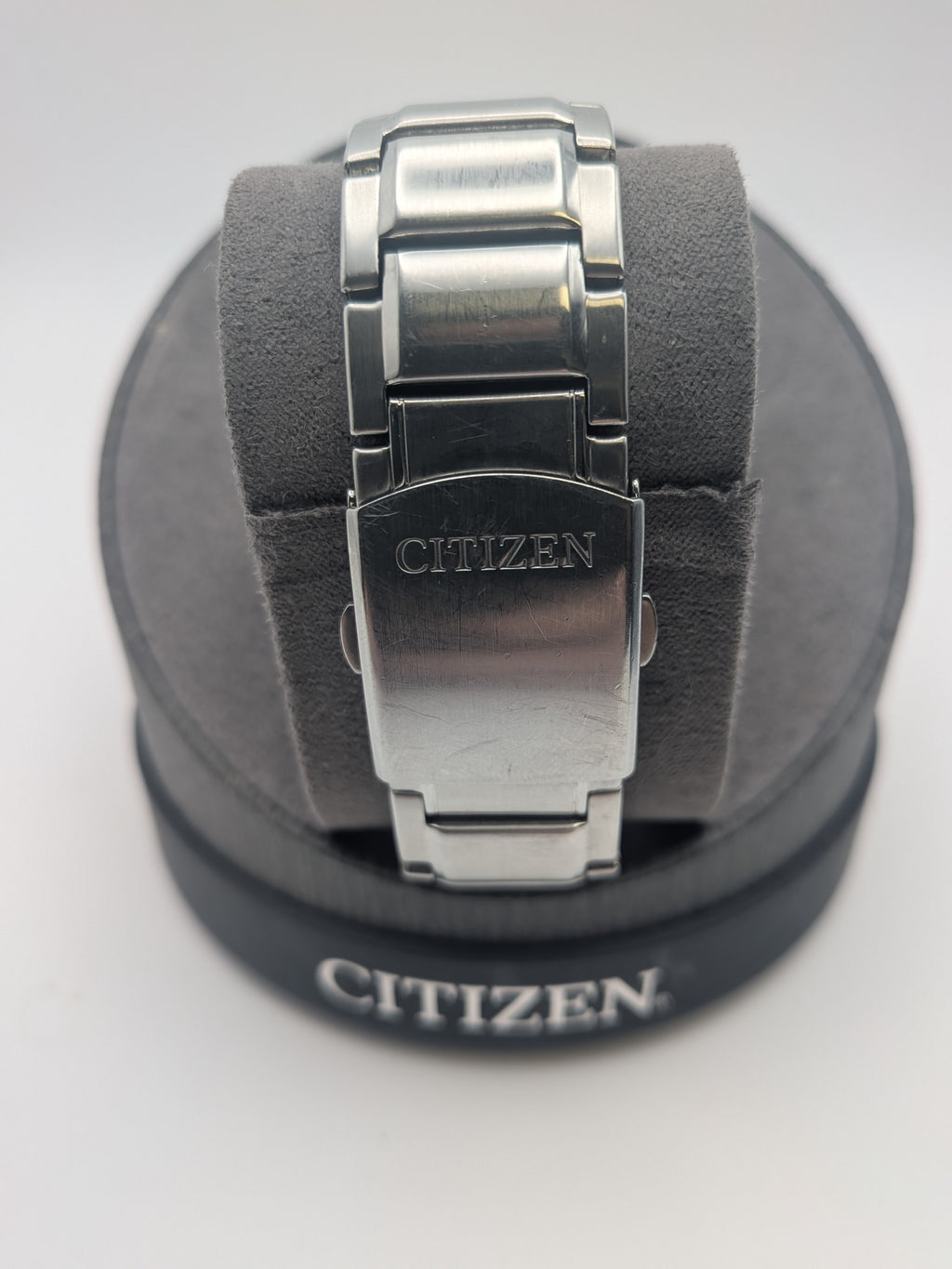 Citizen Eco-drive Weekender Chronograph Watch, stainless steel, Grade B