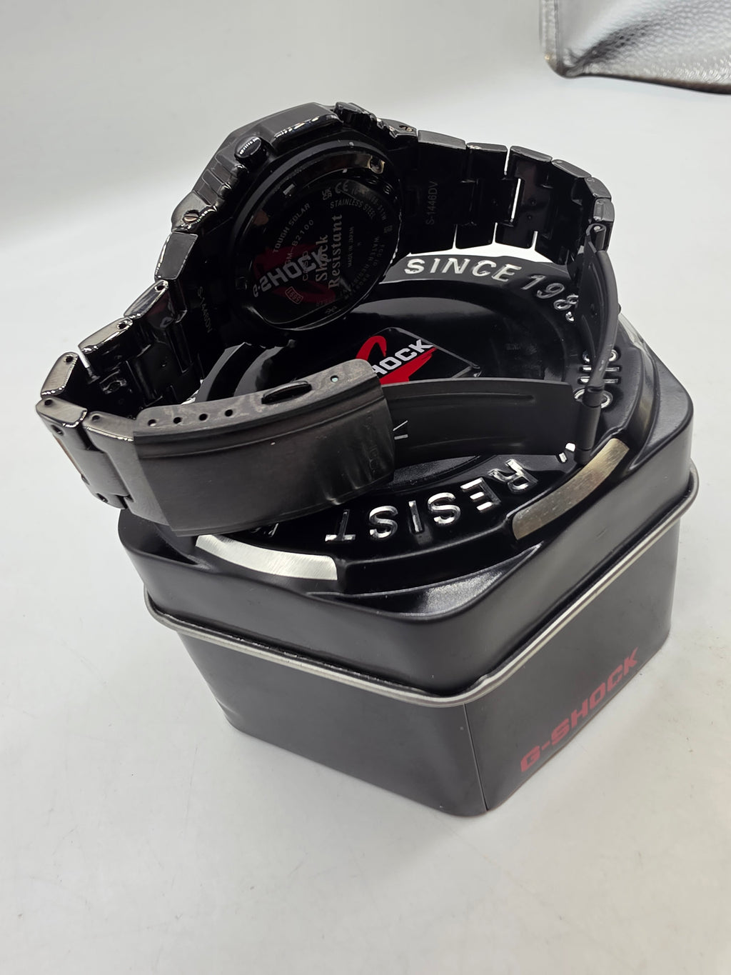 CASIO G-SHOCK GM-B2100BPC-1AJF Rainbow X Men Watch Stainless Steel Black, Grade B