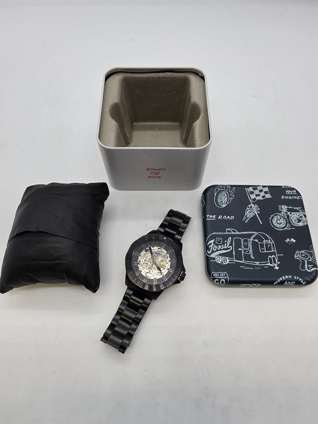 Fossil Gents Automatic Watch Black, Grade B