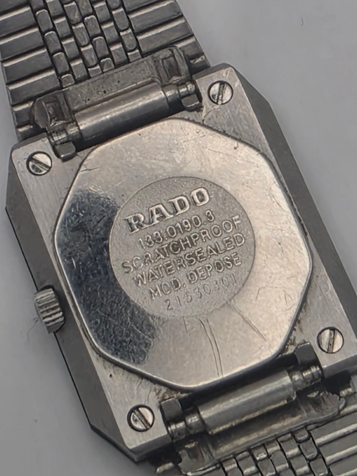 Rado DiaStar Quartz Vintage Watch, Silver, Grade B