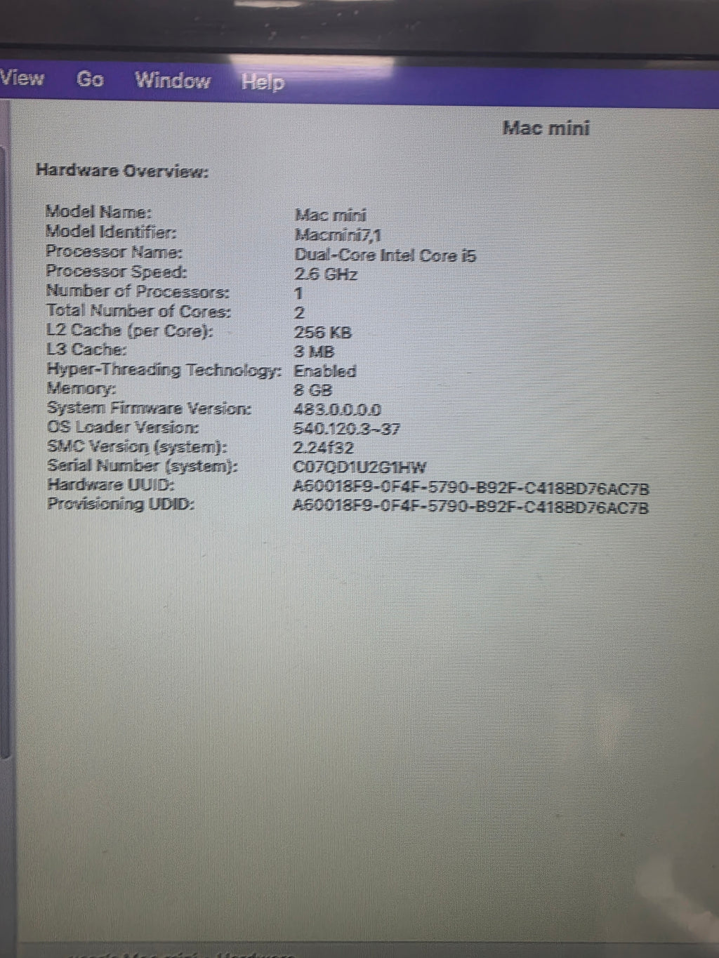 Apple Mac Mini A1347 1TB HDD, Silver, Grade B