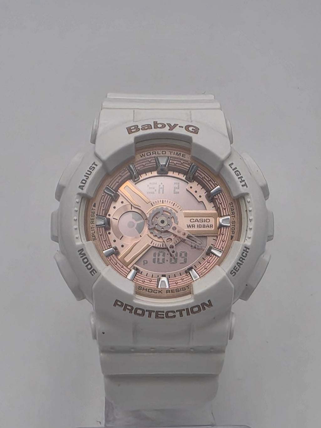 Casio Baby-G BA-110 Watch, Rose Gold, Grade A
