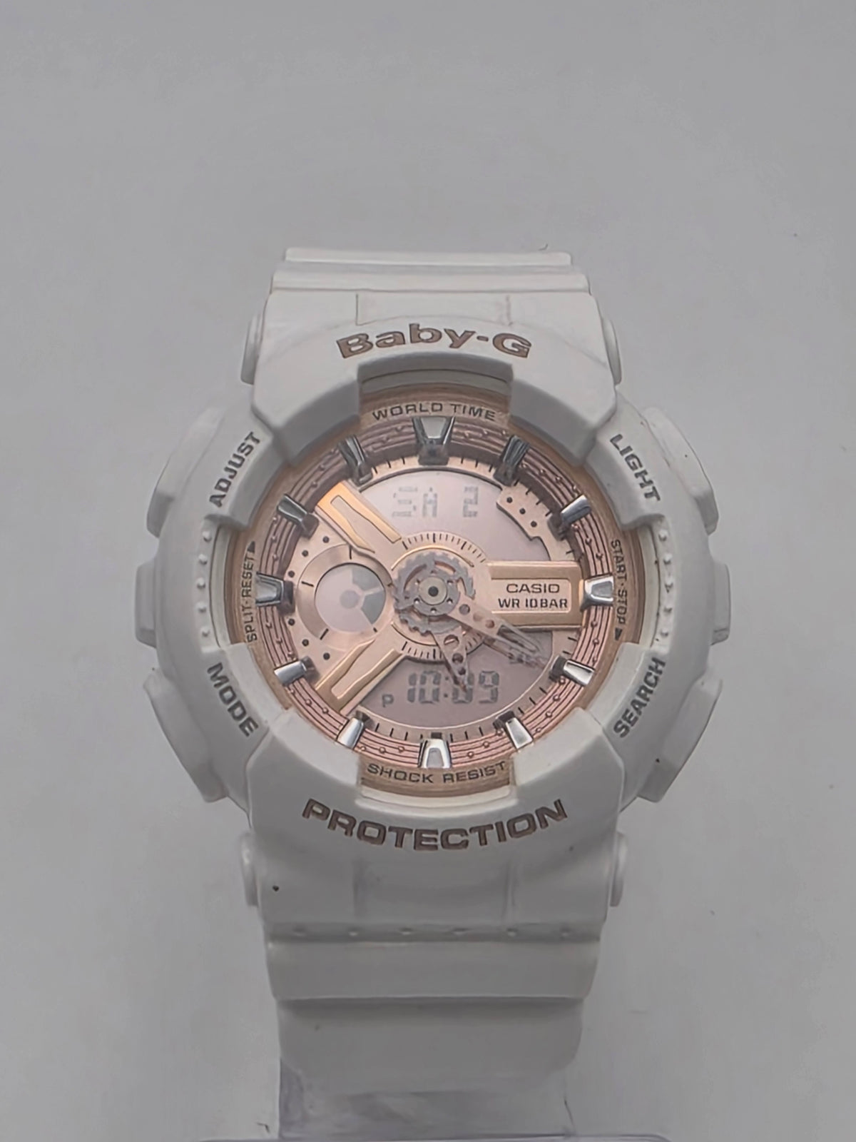 Casio Baby-G BA-110 Watch, Rose Gold, Grade A