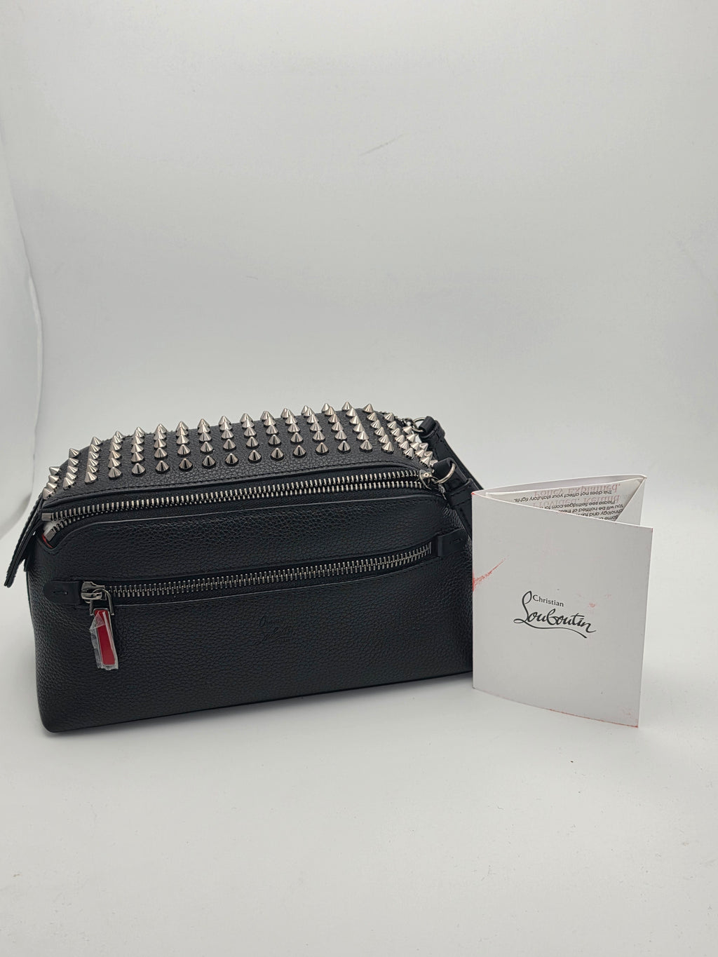 Christian Louboutin Funky Travel Pouch, Grade A