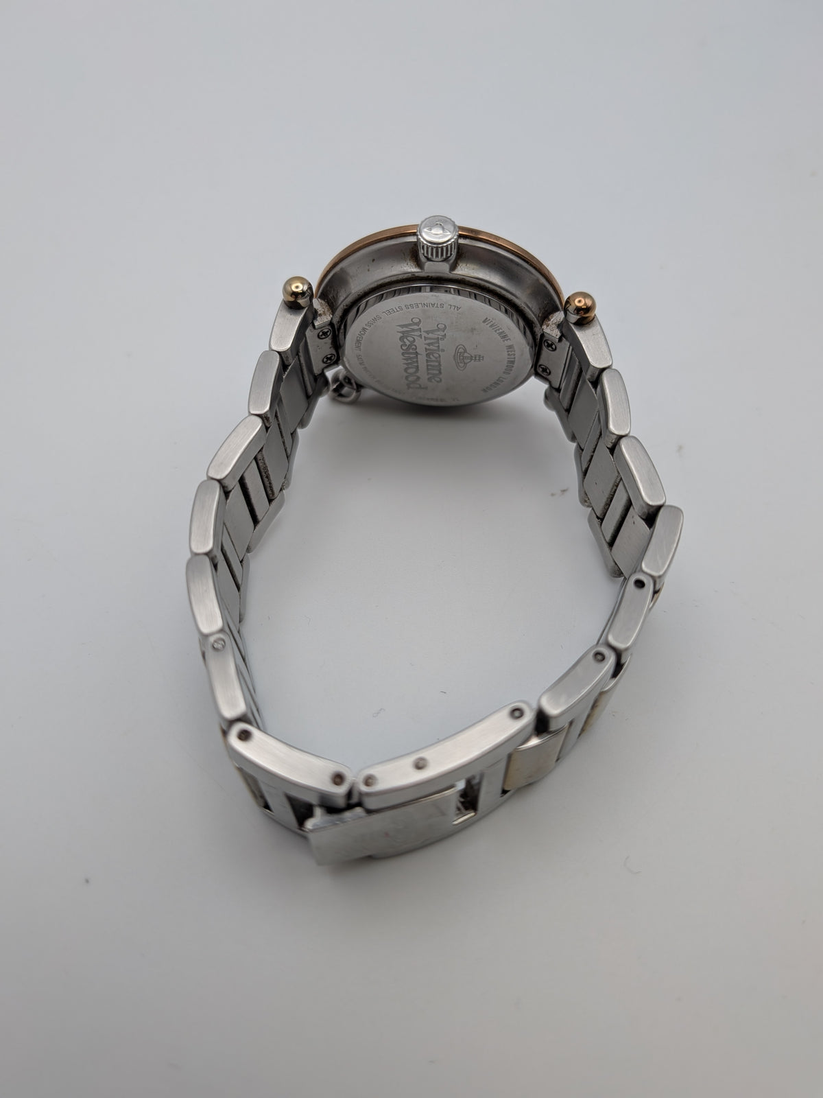 Vivienne Westwood Orb Two-tone Watch, Stainless steel, Grade B