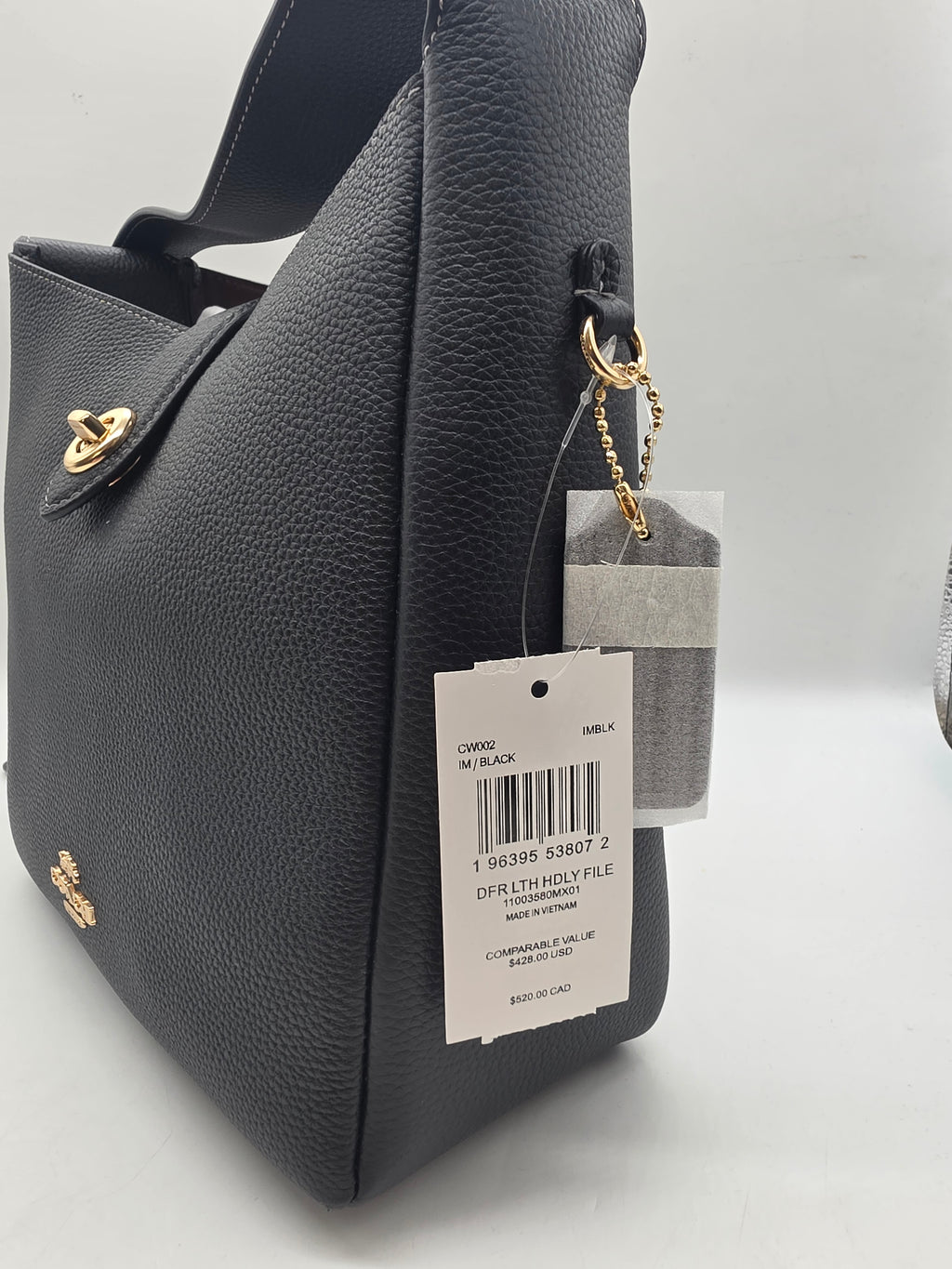 Coach New York Ladies Bag Black, Grade A