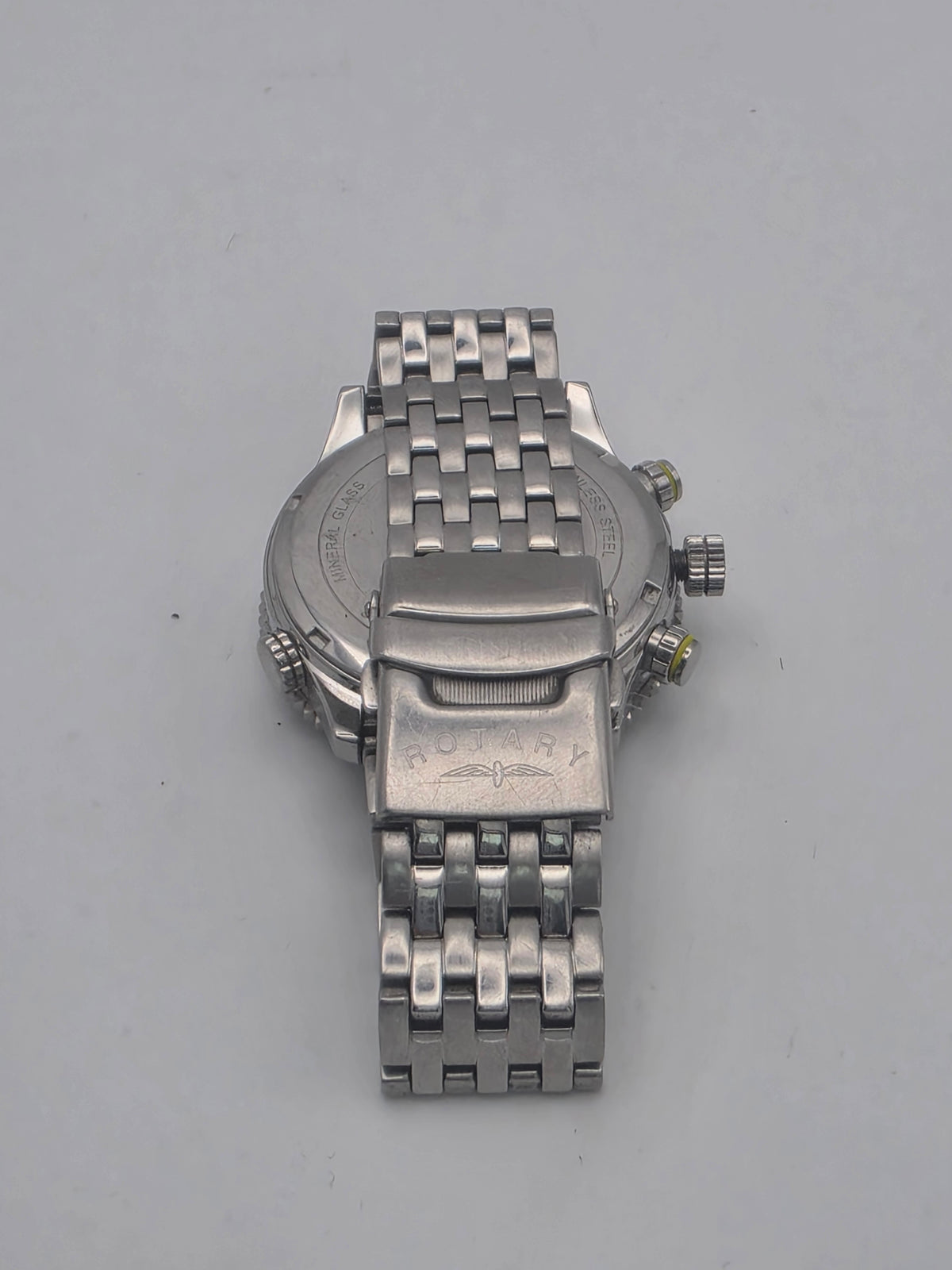 Rotary Pilot Chronograph GB00644, Silver, Grade C