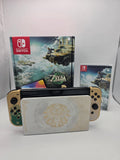 Nintendo Switch OLED Zelda Edition 64GB Gold, Grade B