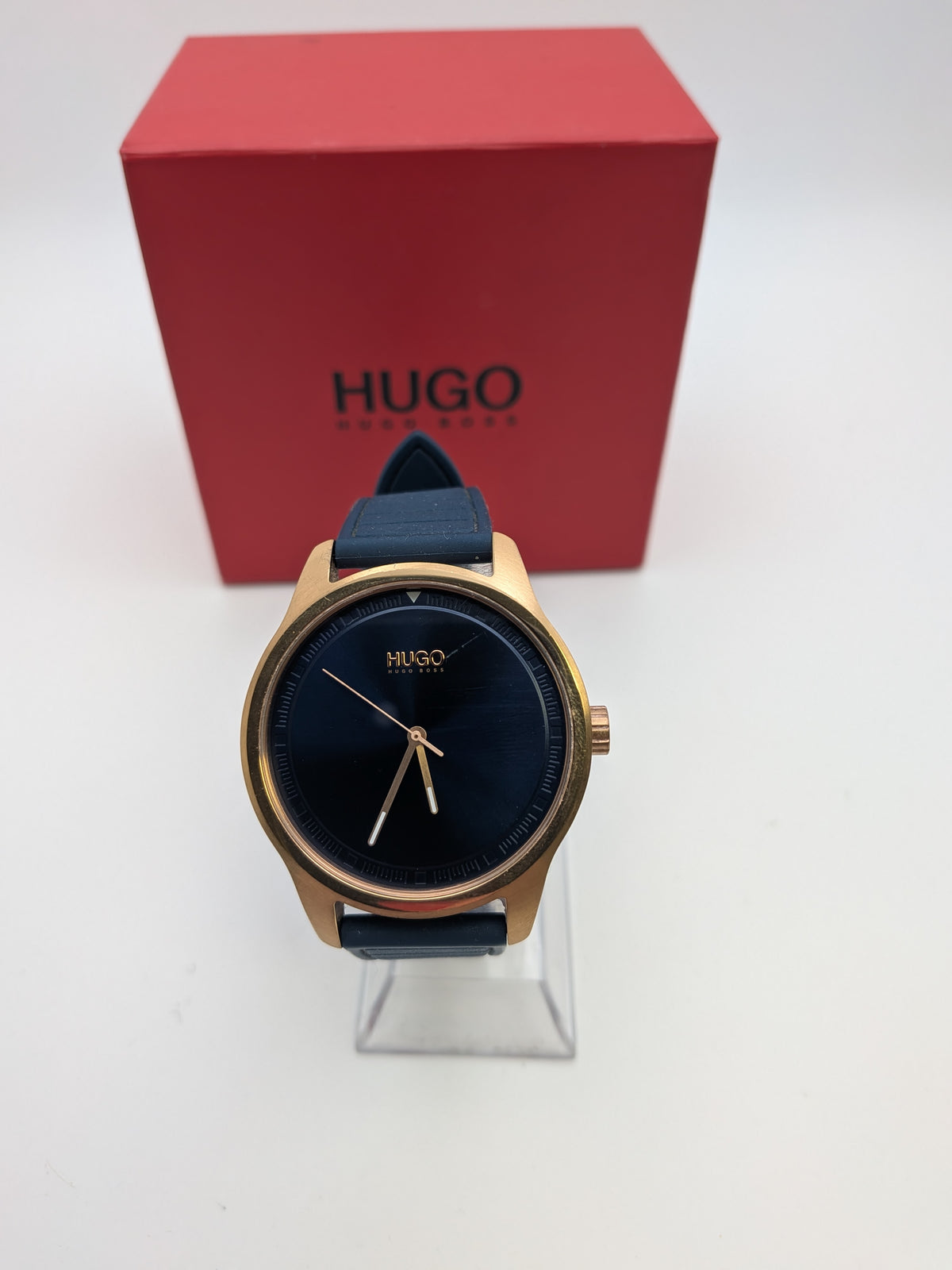 Hugo Boss Analogue Move Watch, Blue, Grade B