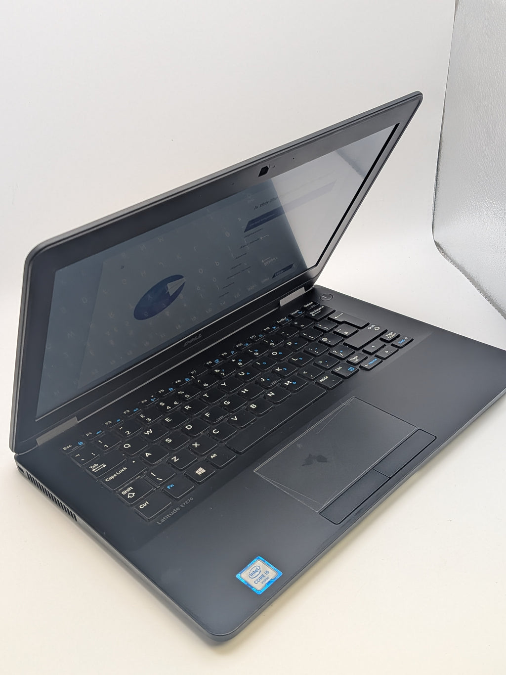 Dell Latitude 7270 Laptop, Black, Grade C