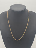 9ct Gold Curb Chain, 18.5", 2.71G