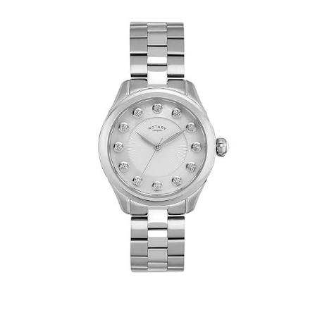 Rotary Women's Classic Quartz Watch, Silver, Grade B
