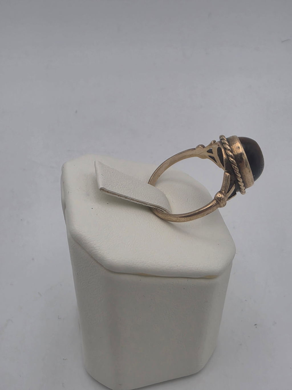 9ct Gold Statement Dress Ring, Size R, 4.34G