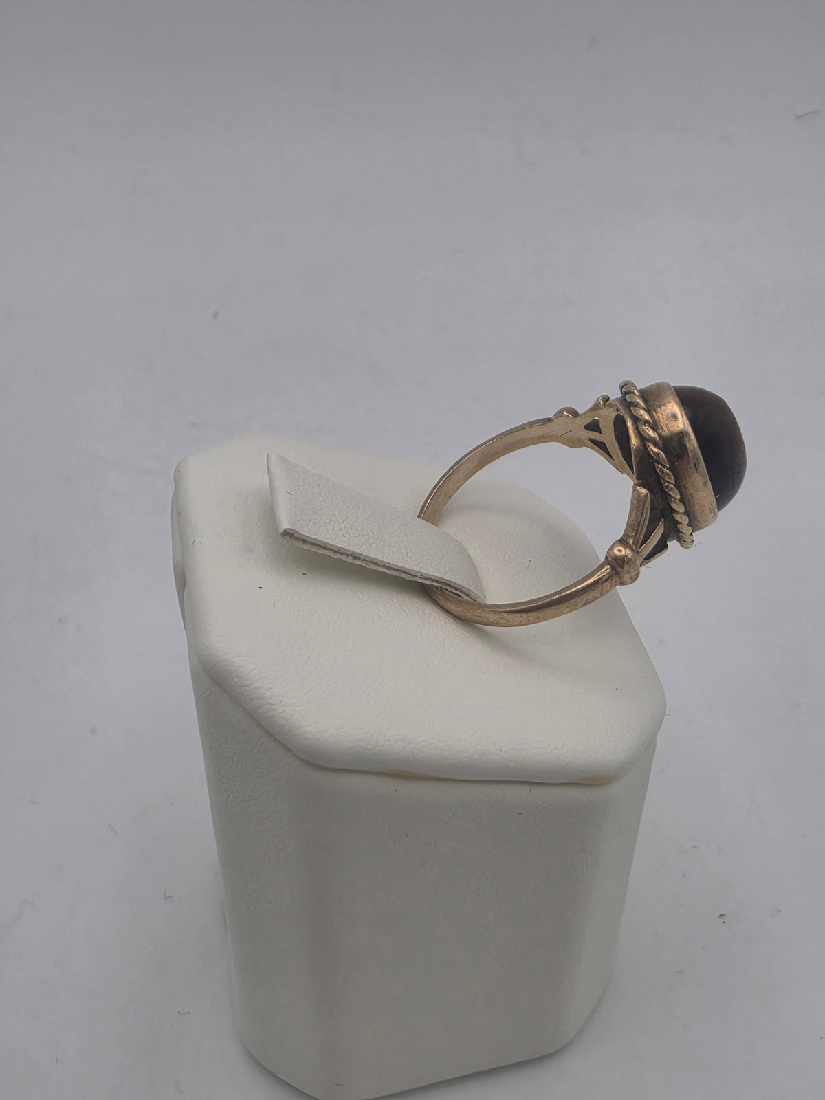 9ct Gold Statement Dress Ring, Size R, 4.34G