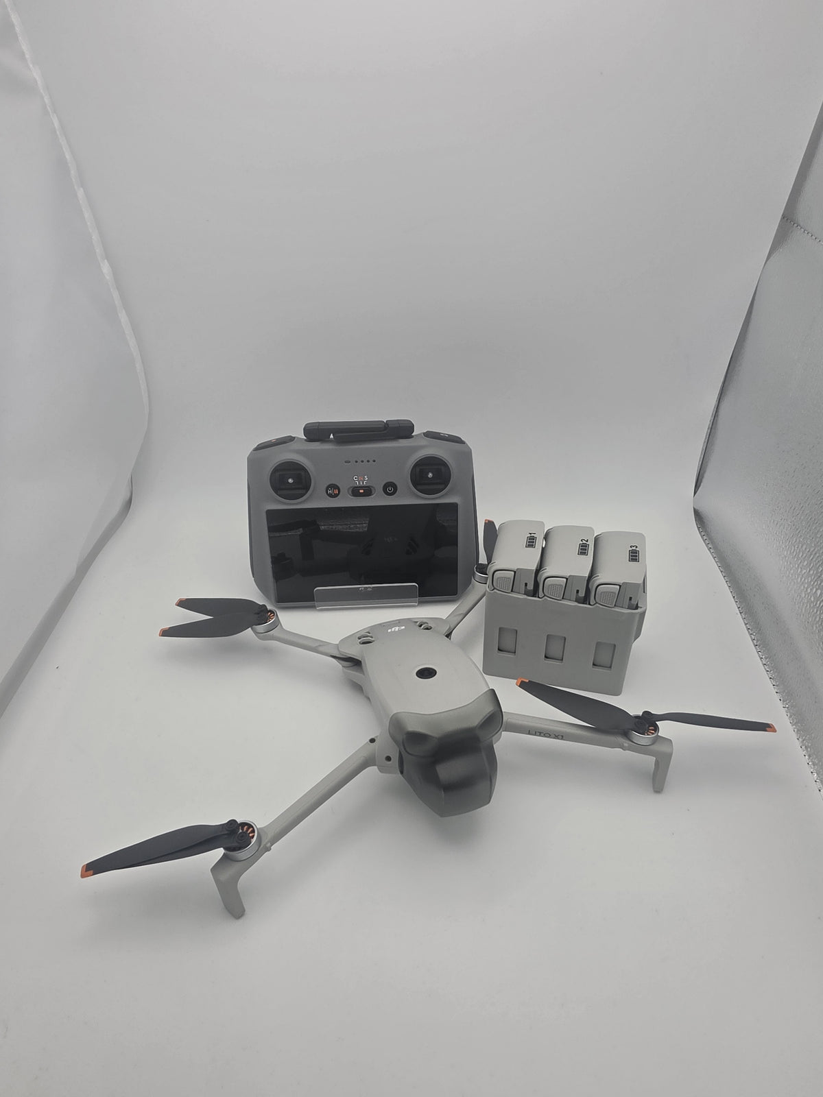 DJI Lito X1 Fly More Combo Drone, Grey, Grade A