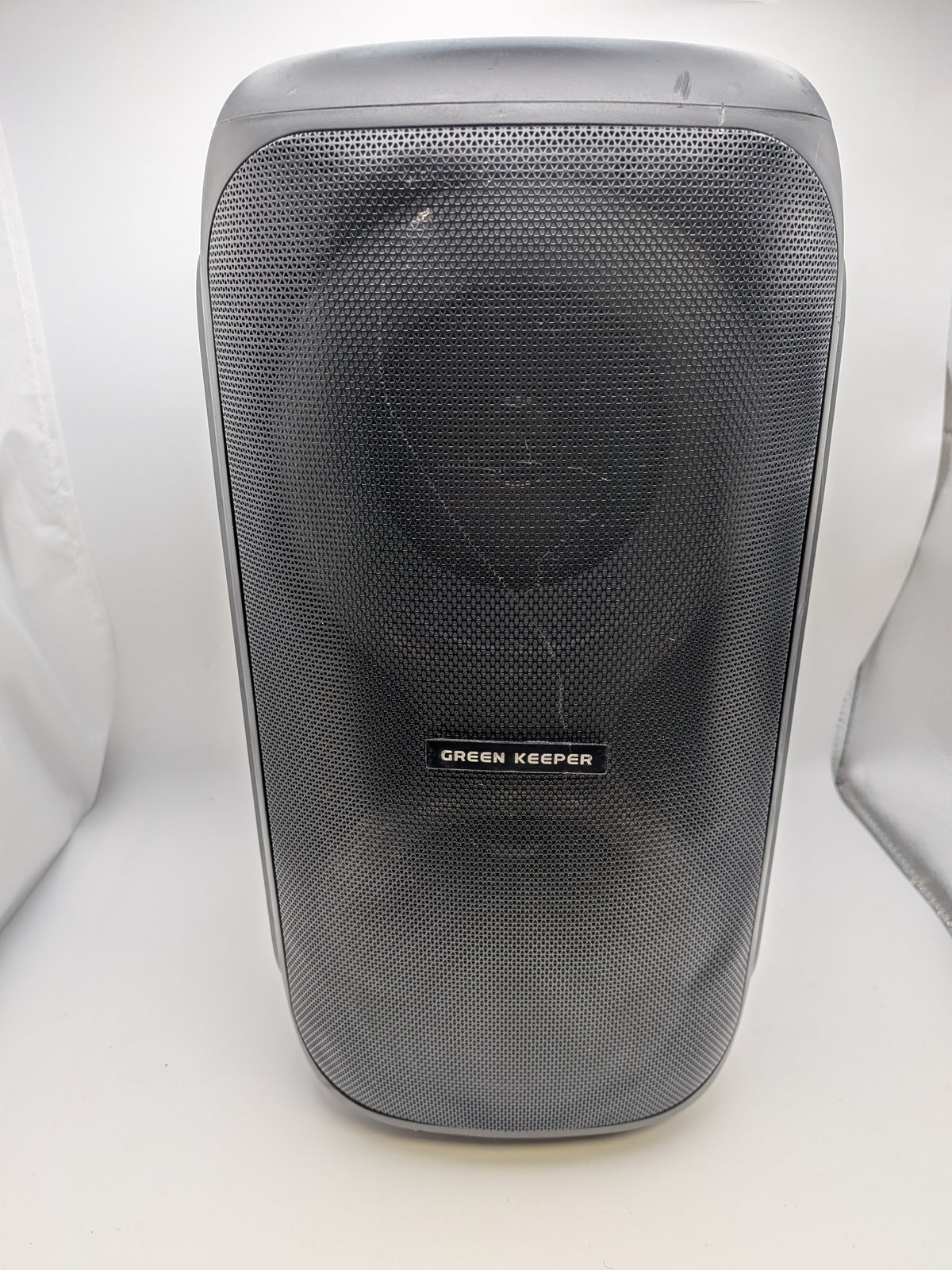 Green keeper BT Party Speaker with Flame Light, Black, Grade C