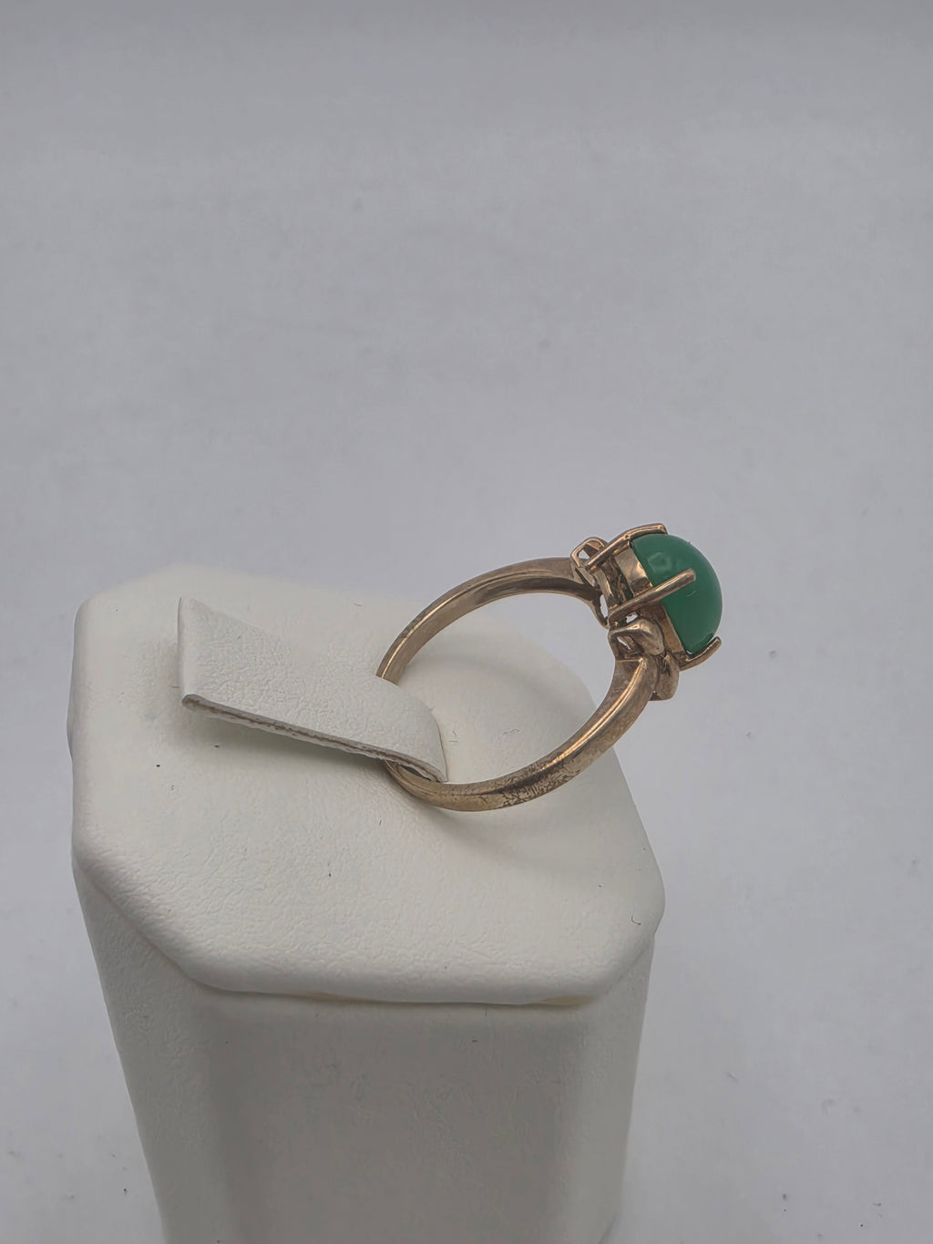 9ct Gold Solitaire Ring, Size O, 2.49G