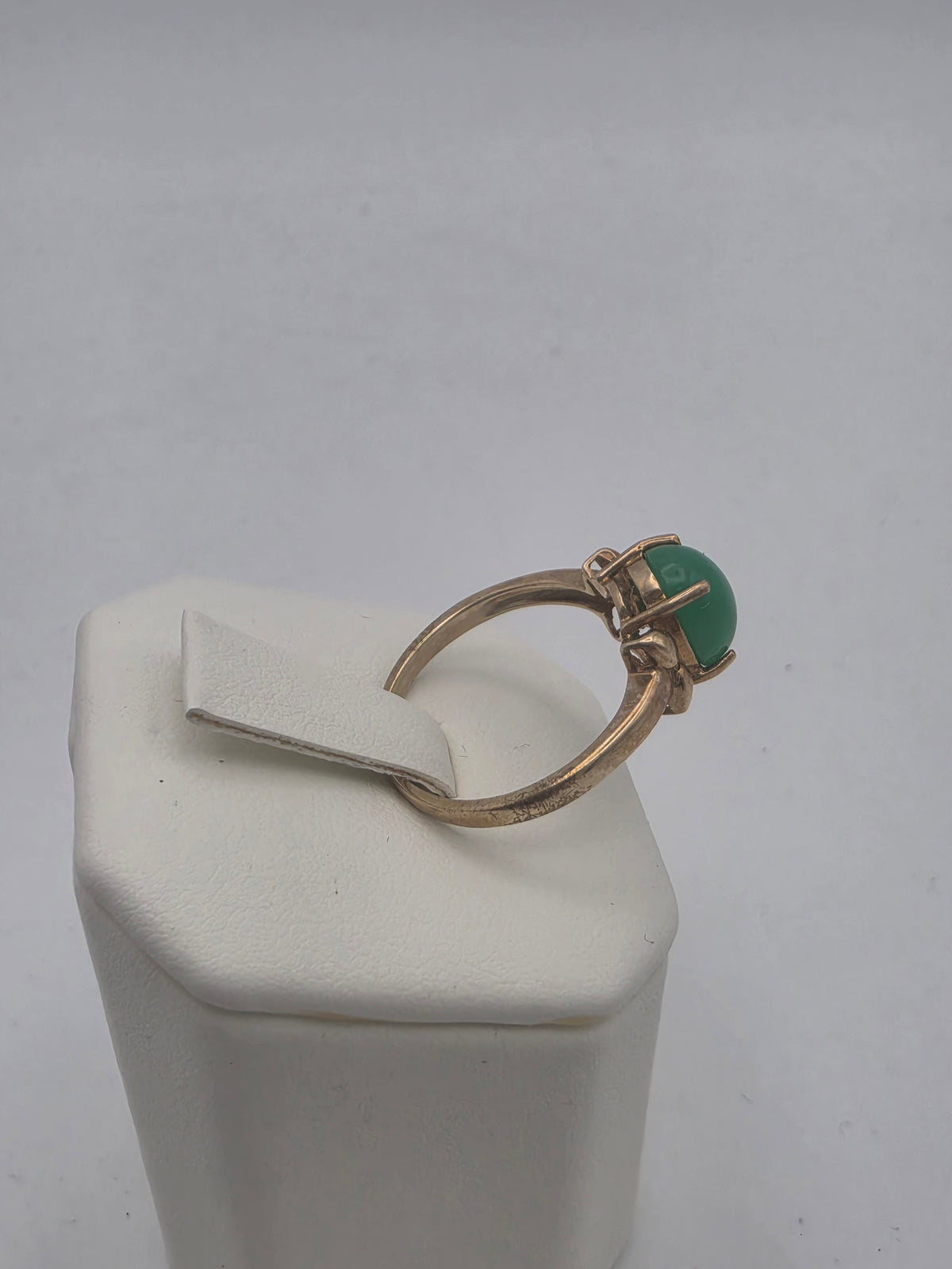 9ct Gold Solitaire Ring, Size O, 2.49G