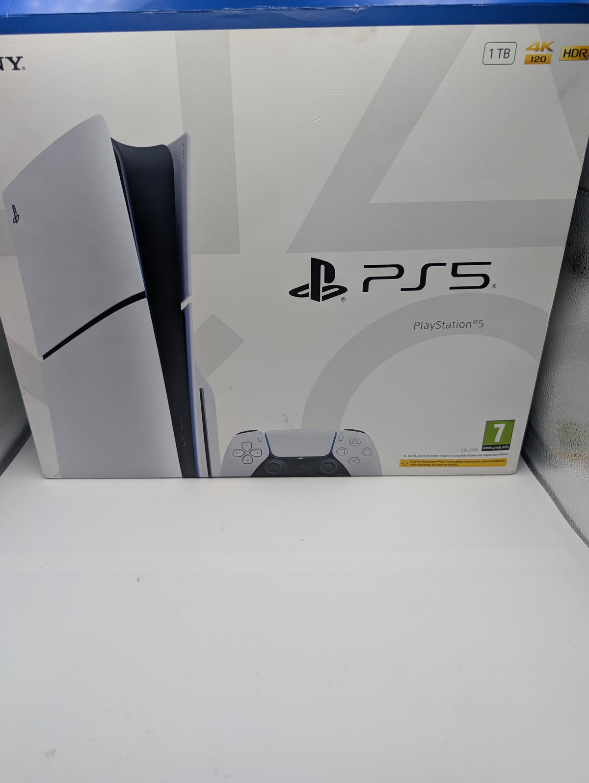 Sony PlayStation 5 Slim Disc, 1TB, White, Grade A