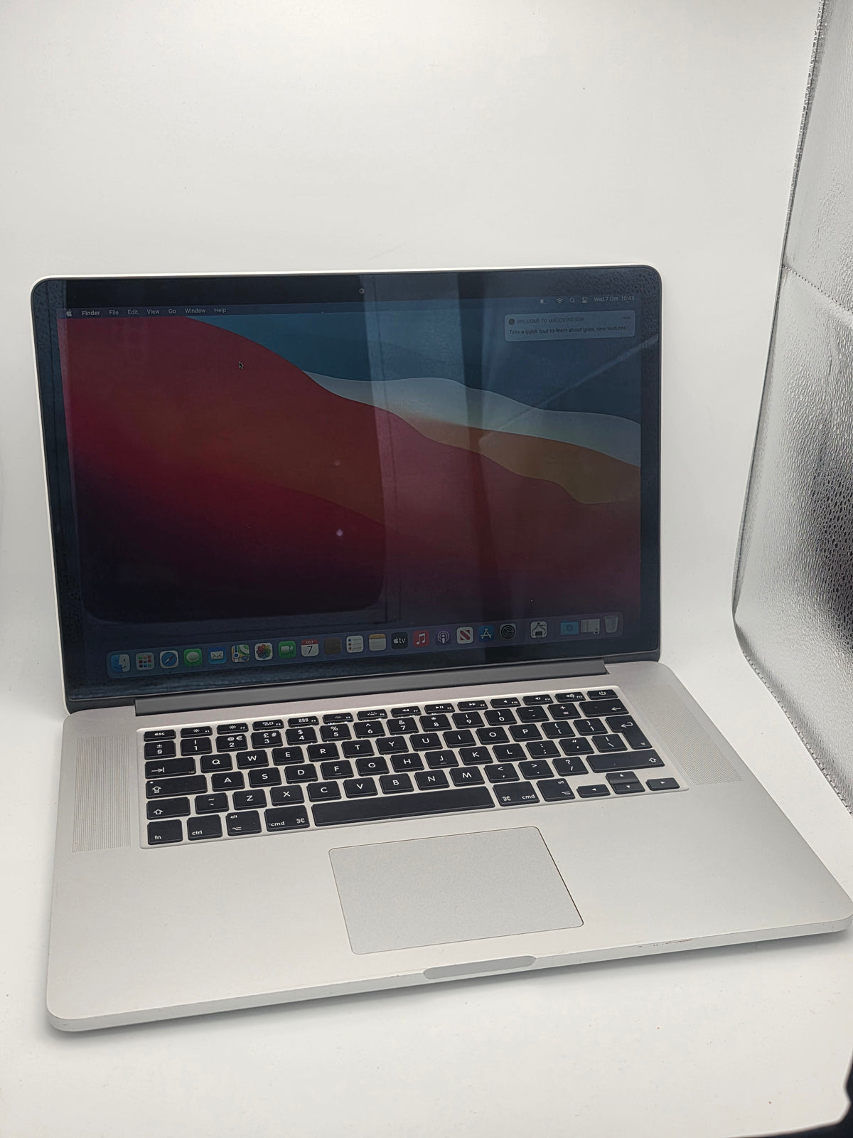 Macbook Pro 15" Mid 2014 512GB, Silver, Grade B