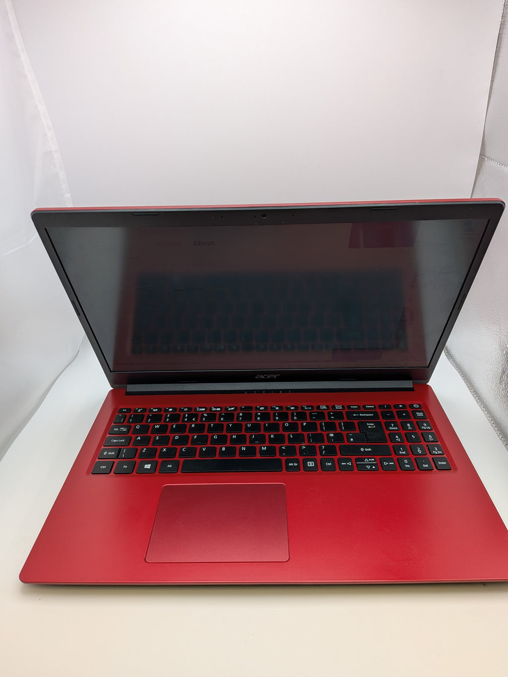 Acer Aspire A315-34 Laptop, Red, Grade B