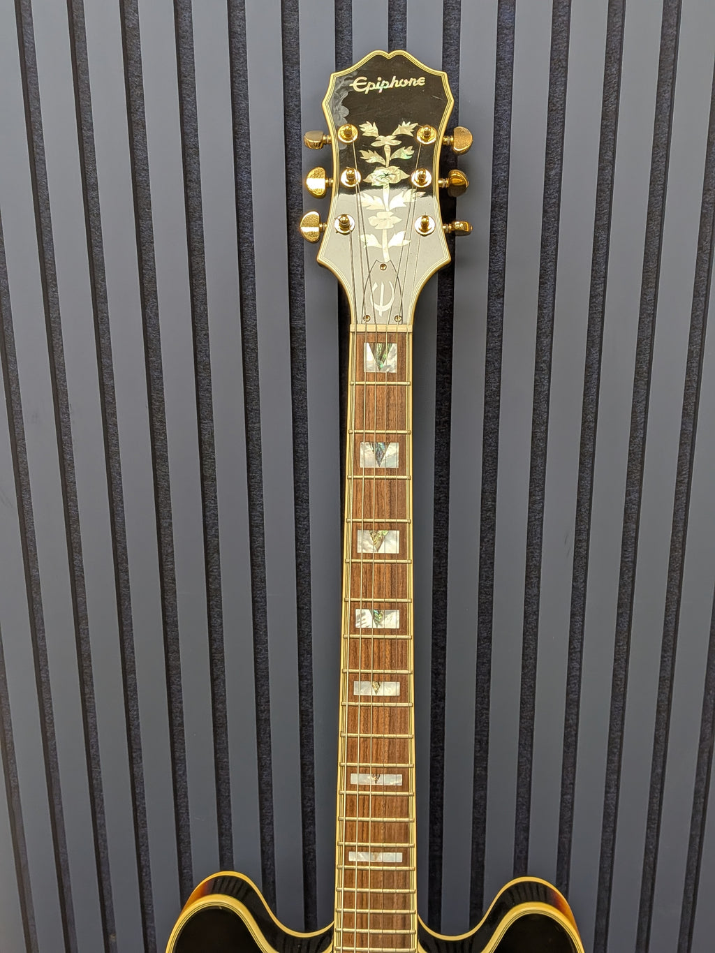 Epiphone Sheraton Pro 2 Electric Guitar, Vintage Sunburst, Grade B