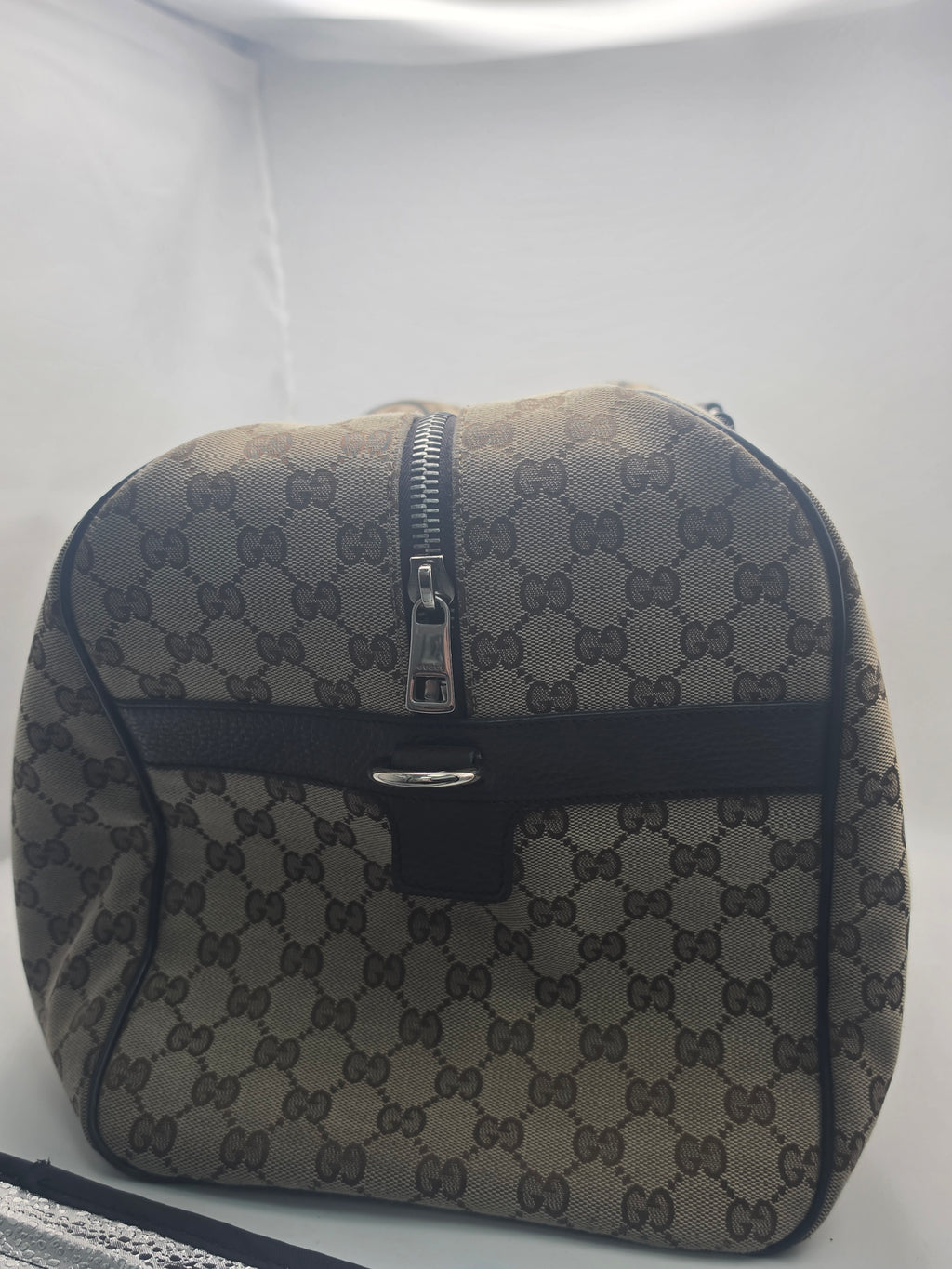 Gucci Duffle Weekender Bag, Grade B