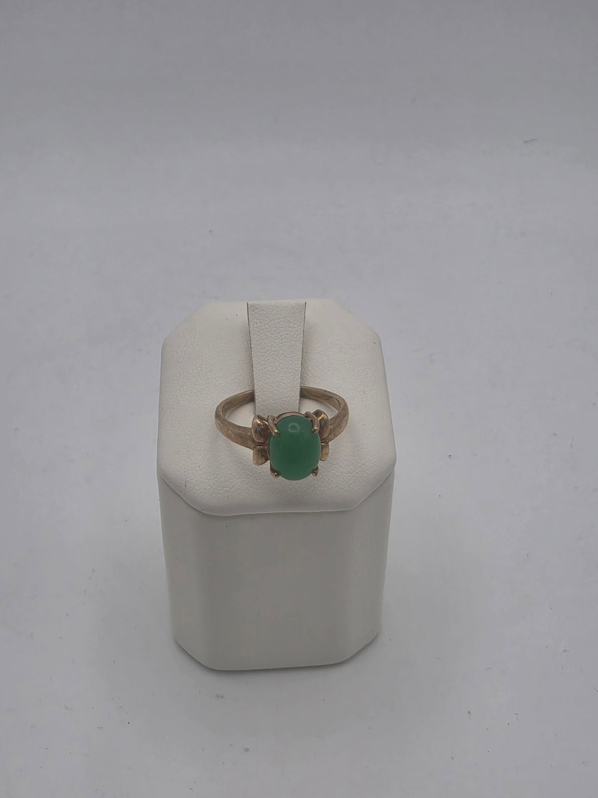 9ct Gold Solitaire Ring, Size O, 2.49G