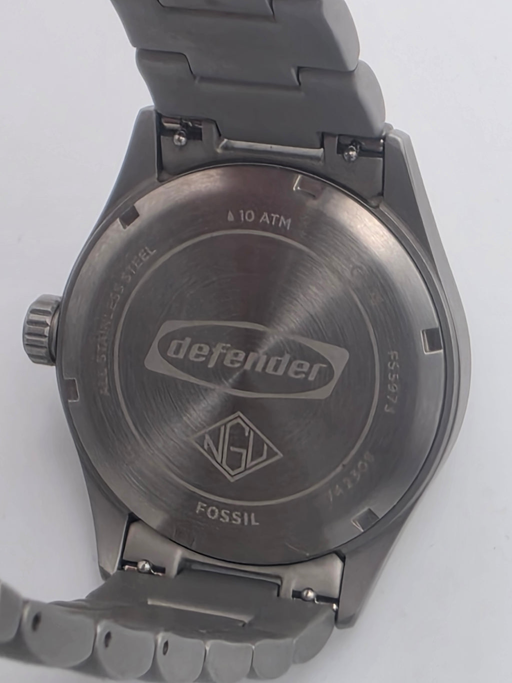 Fossil Defender Solar-Powered Watch, Grade B