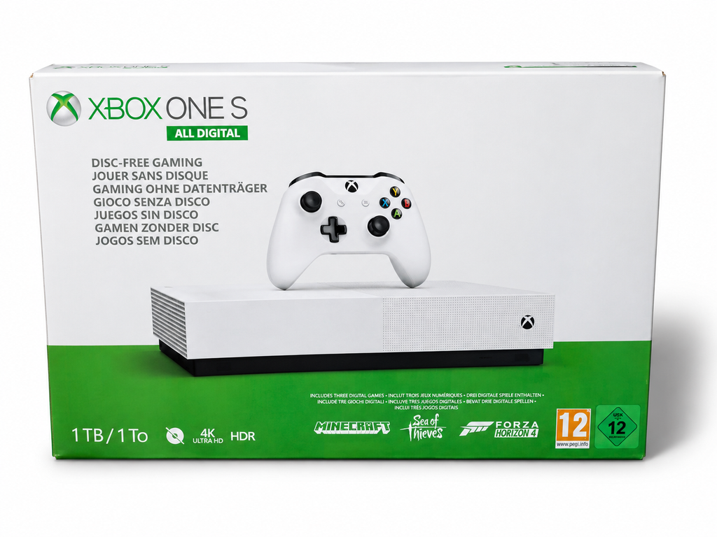 Microsoft Xbox One S 1TB White, Grade A