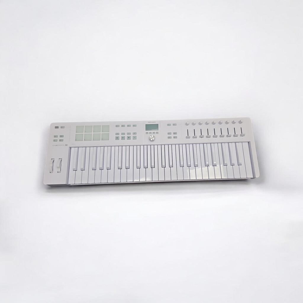 Arturia KeyLab Essential 49 MK3 Alpine White MIDI Keyboard, Grade B