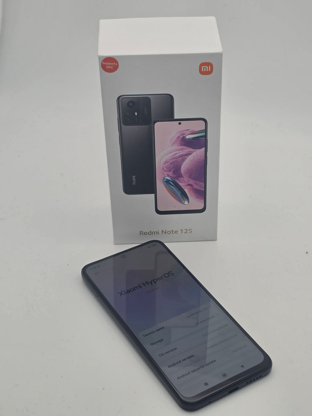 Xiaomi Redmi Note 12s 256GB, Black, Grade A