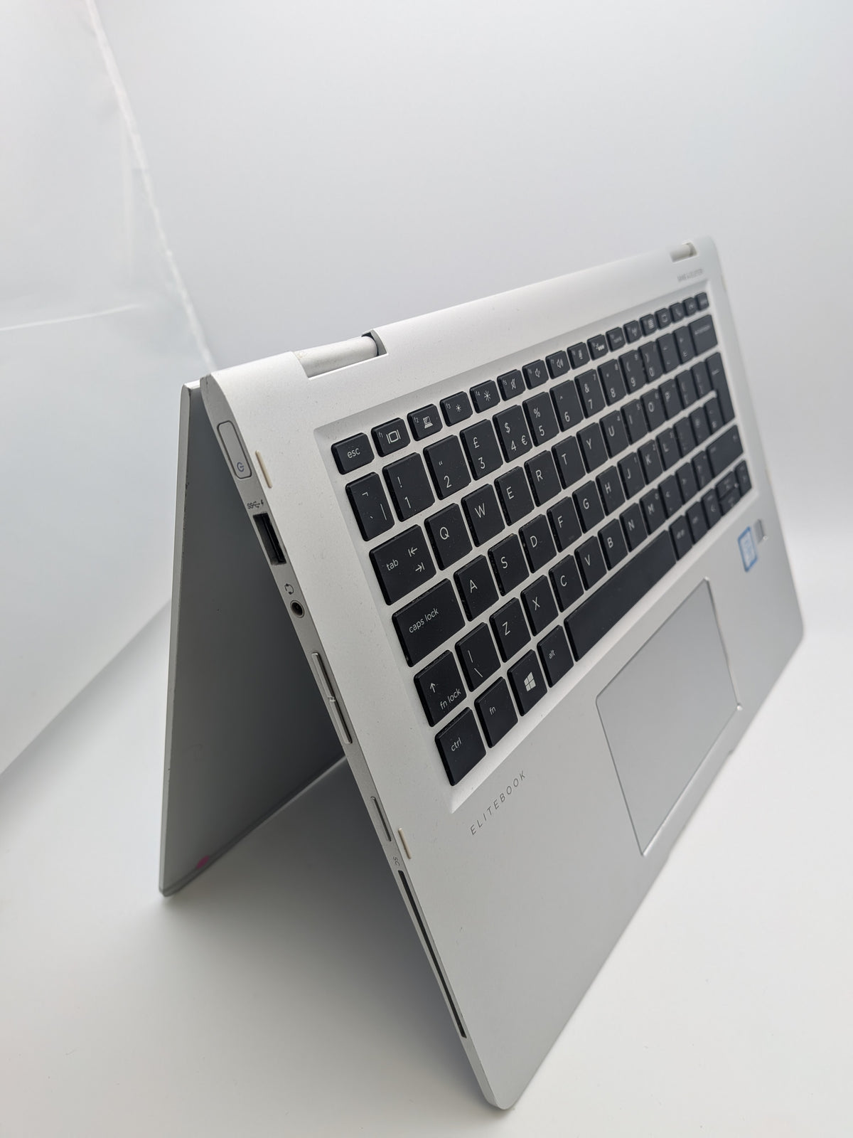 HP Elitebook X360 Laptop, Silver, Grade B
