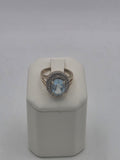 9ct Gold Cluster Ring, Size O, 3.68G