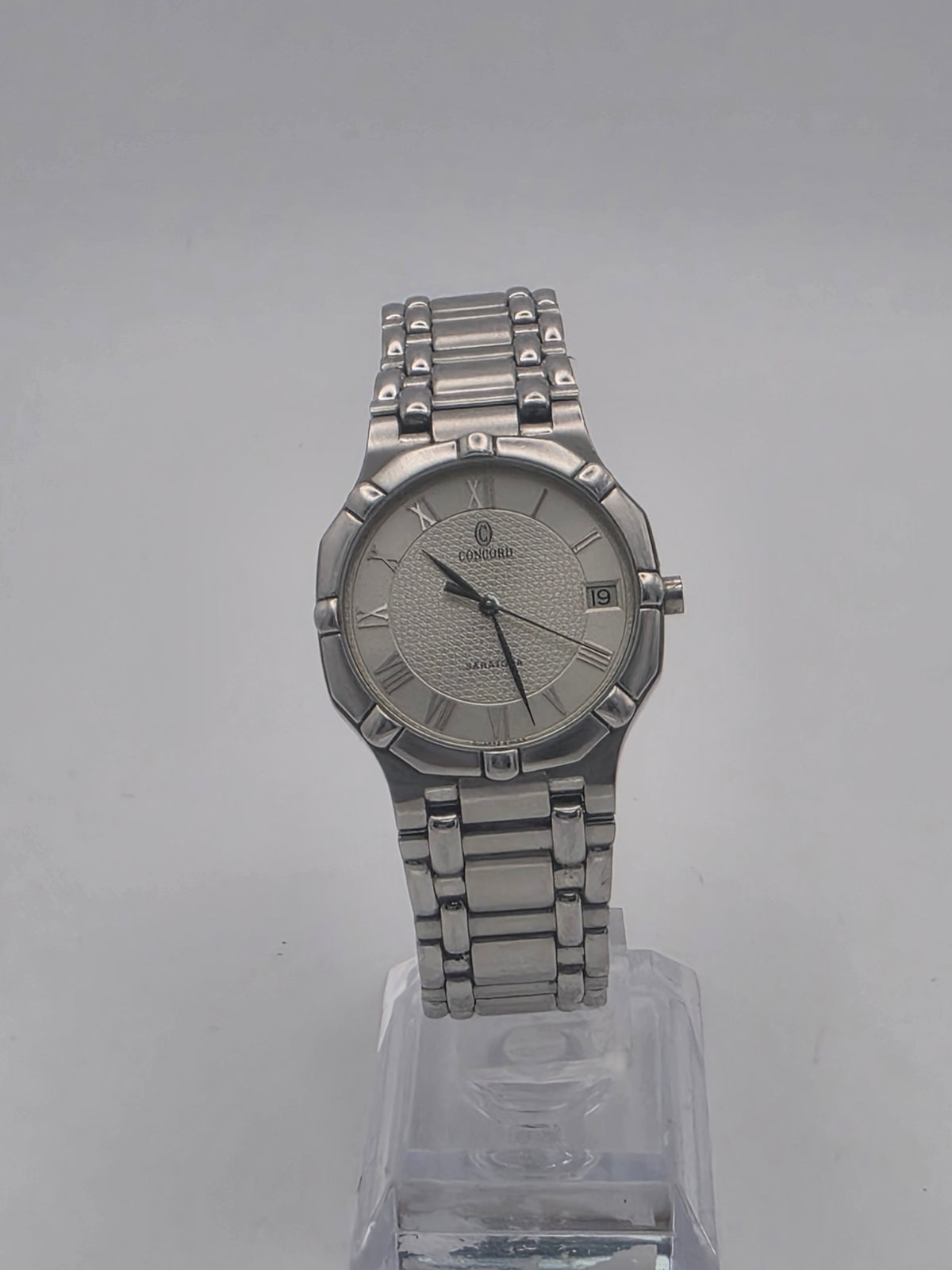 Concord Saratoga SL Watch, Silver, Grade B