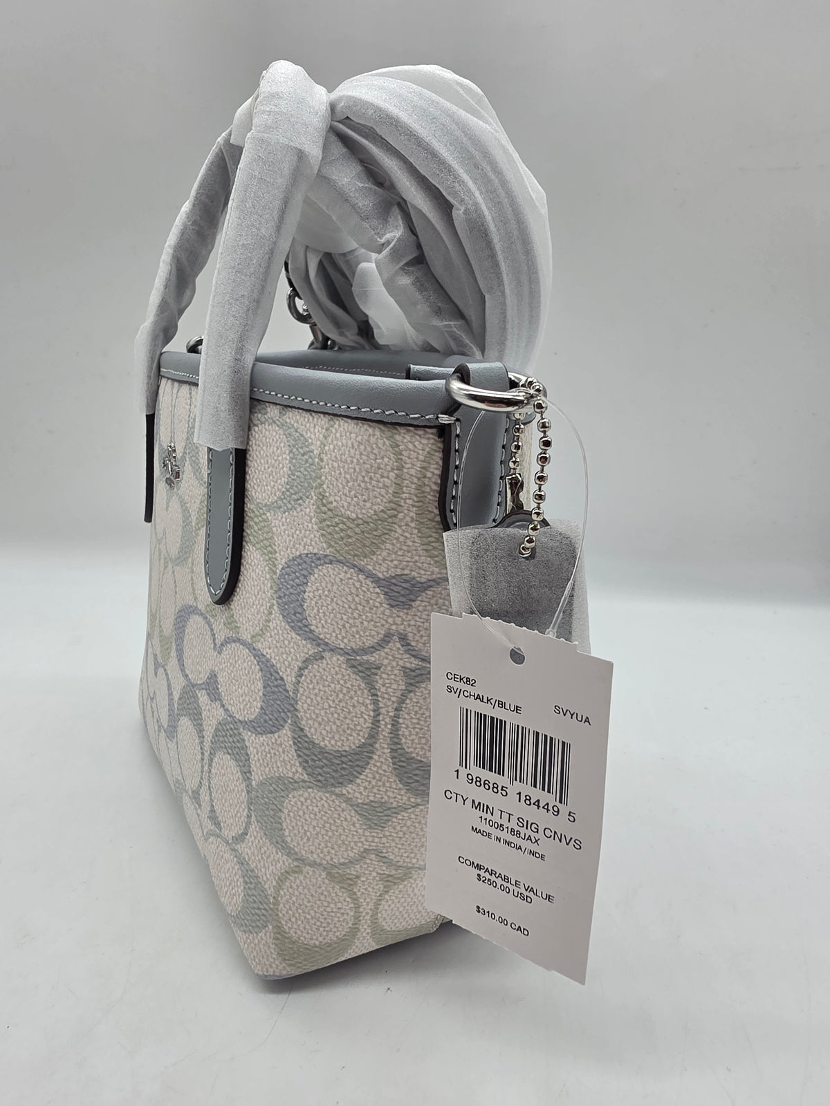 Coach New York Ladies Bag Chalk/Blue, Grade A