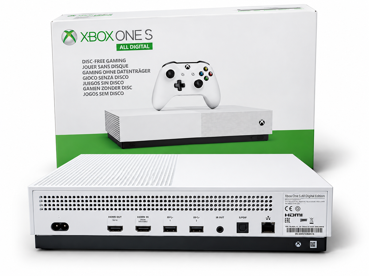 Microsoft Xbox One S 1TB White, Grade A