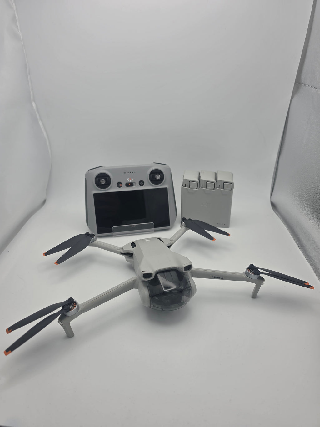 DJI Mini 3 Fly More Combo Drone, Grey, Grade B