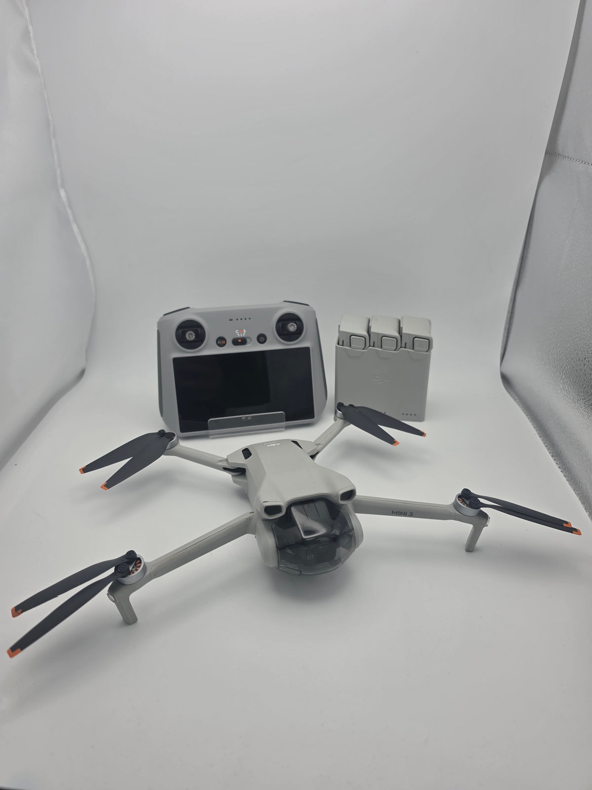 DJI Mini 3 Fly More Combo Drone, Grey, Grade B