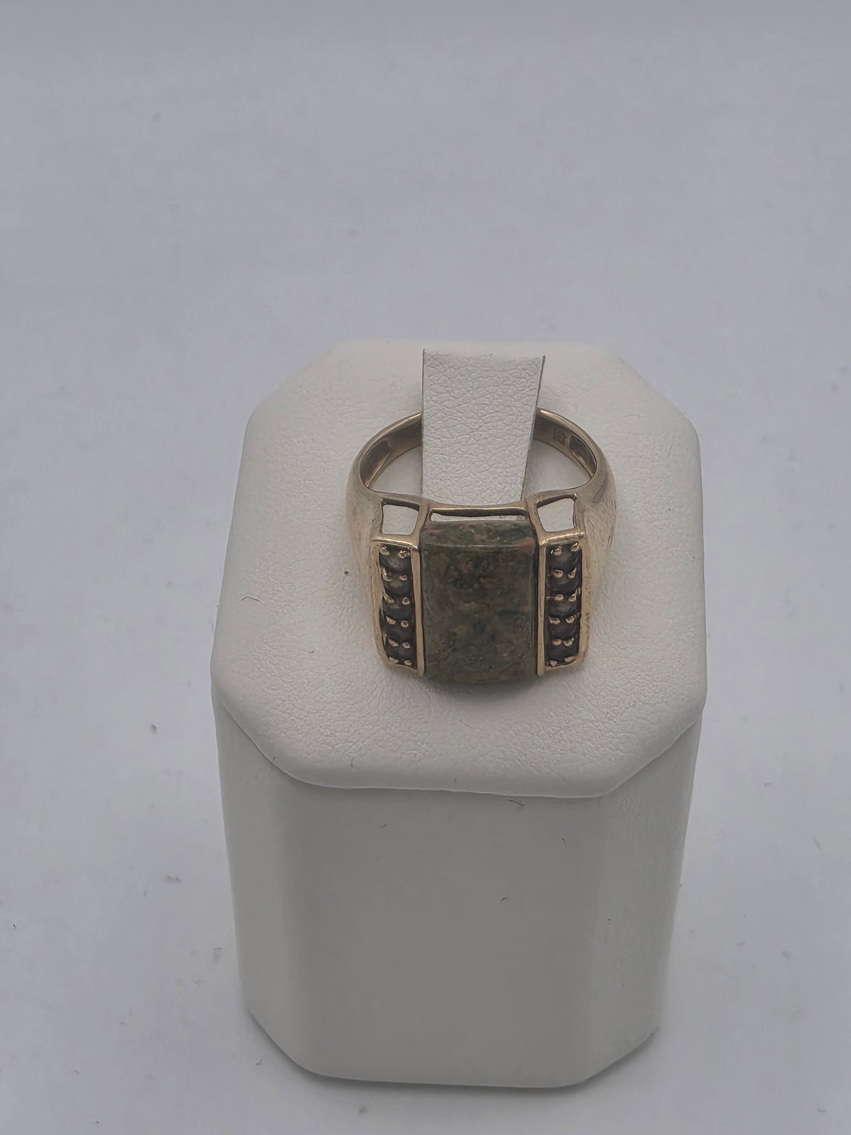 9ct Gold Signet Ring, N, 4.78G