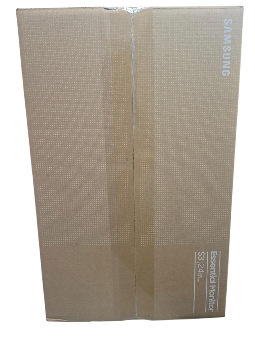 Samsung 24" Essentials Monitor S3, Black, Grade A