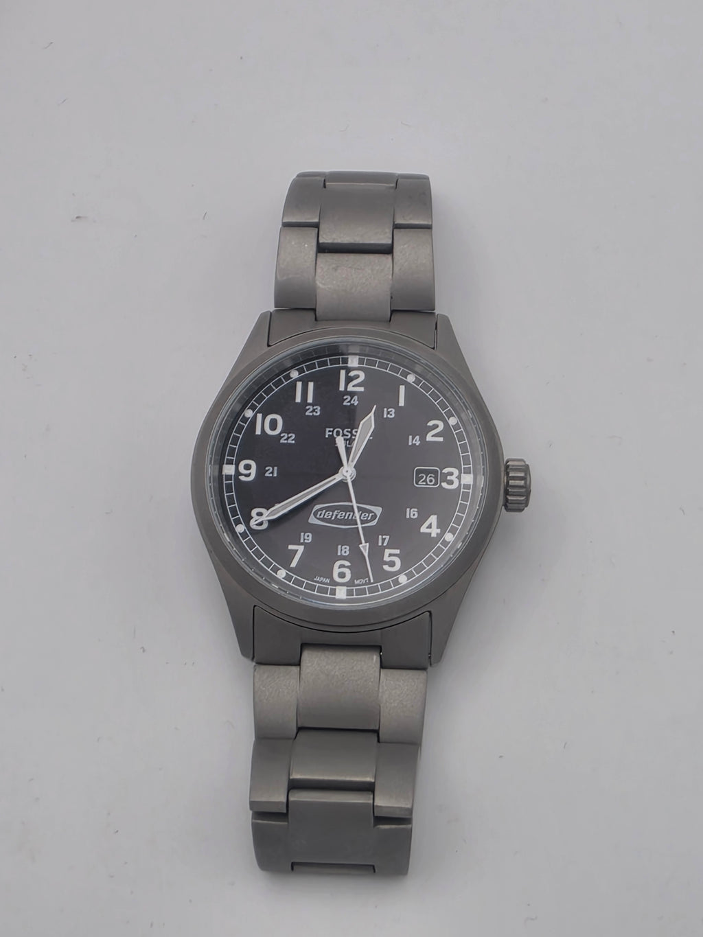 Fossil Defender Solar-Powered Watch, Grade B