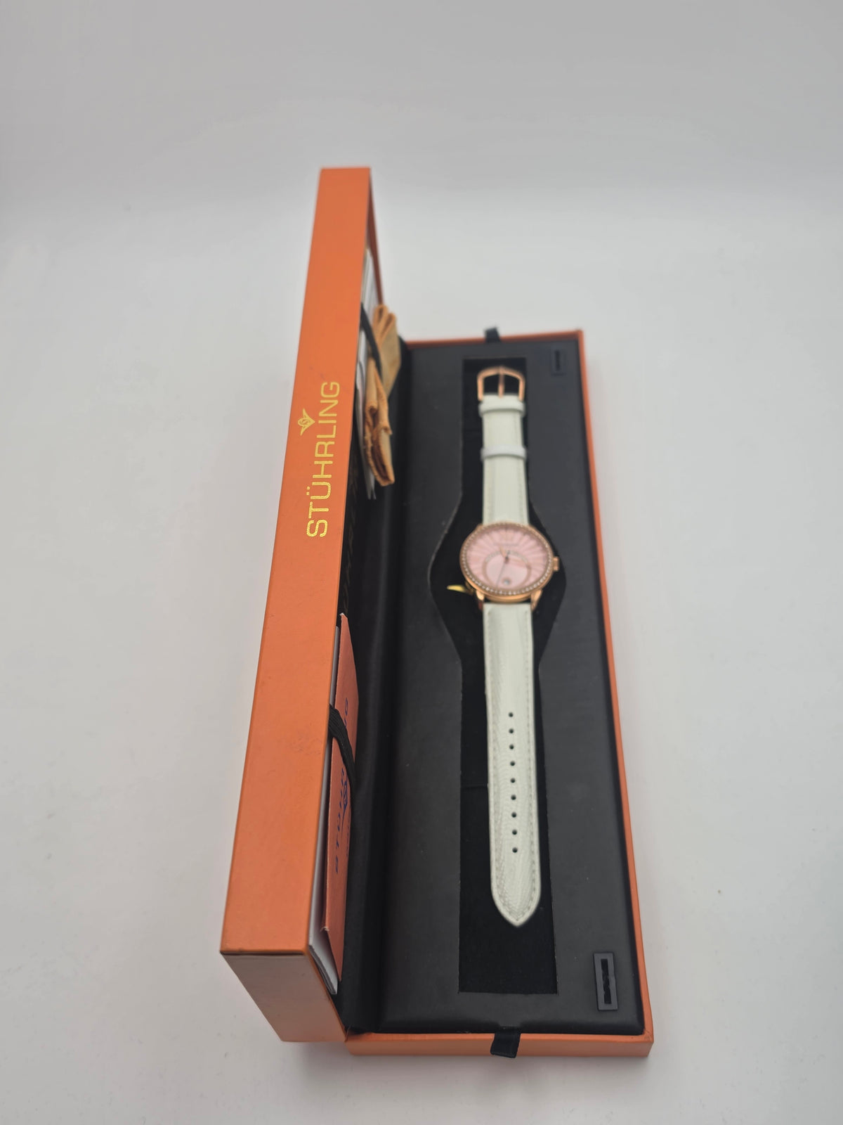 Stuhrling Dawn 554 Ladies Watch, Rose Gold, Grade A