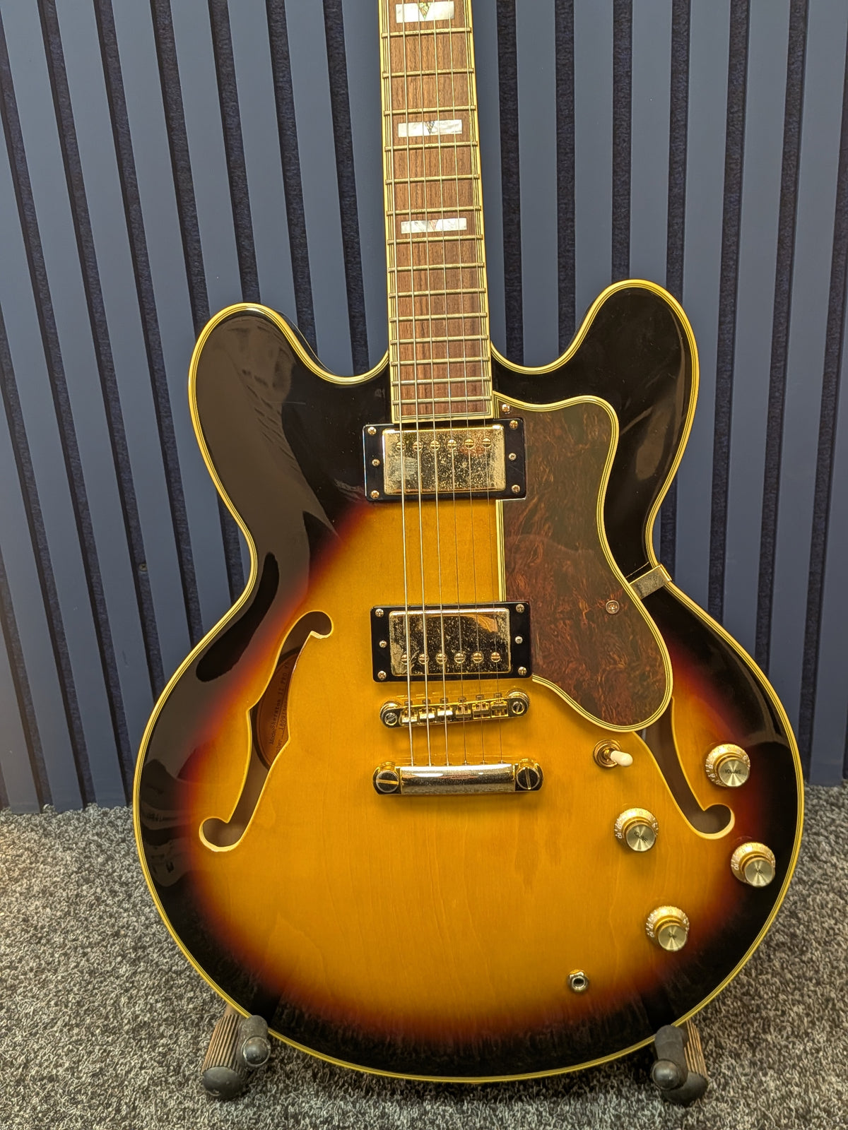 Epiphone Sheraton Pro 2 Electric Guitar, Vintage Sunburst, Grade B