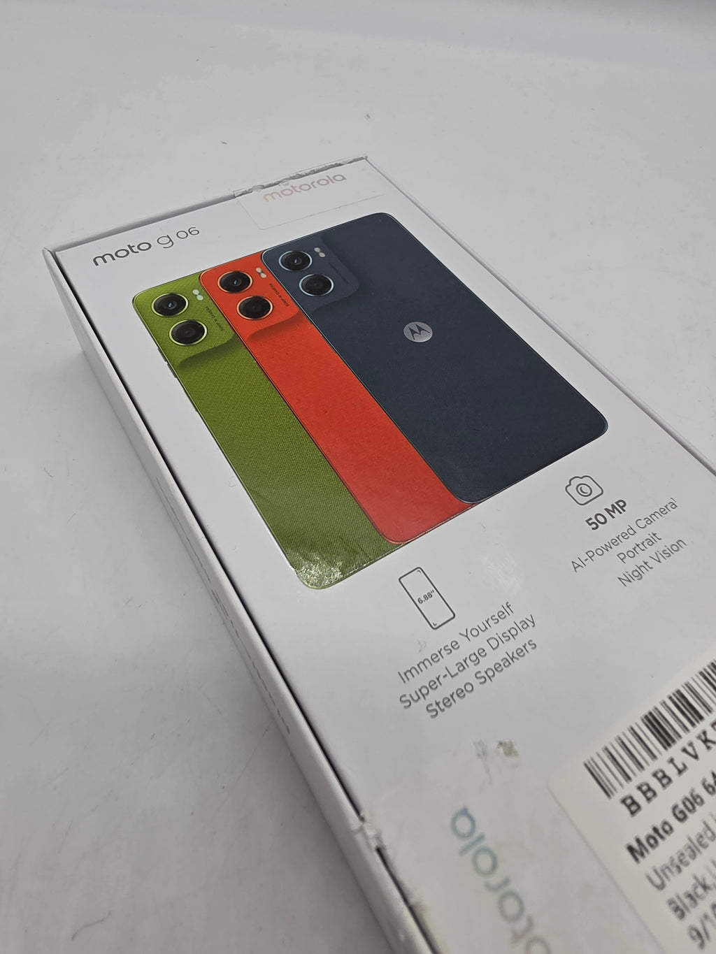 Moto G 06 64GB Blue, Grade A