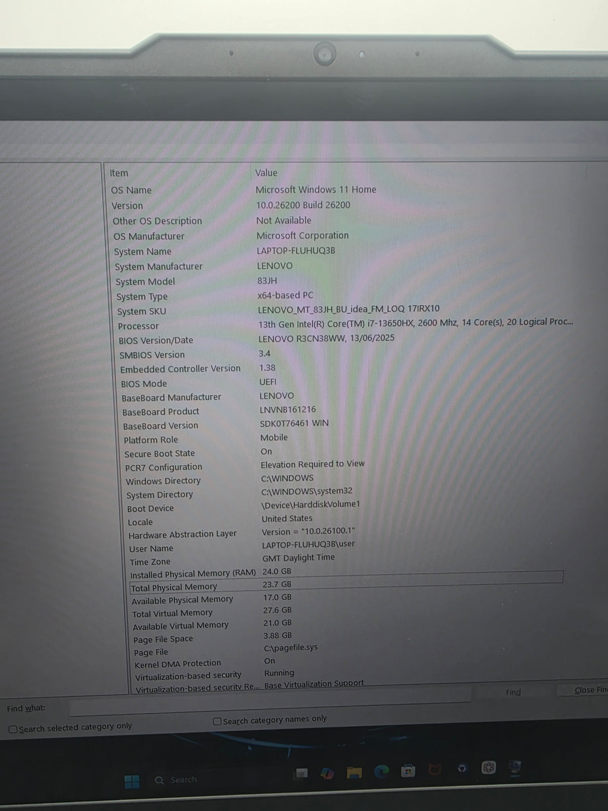 Lenovo LOQ 17IRX10 Gaming Laptop 1TB, Silver, Grade A