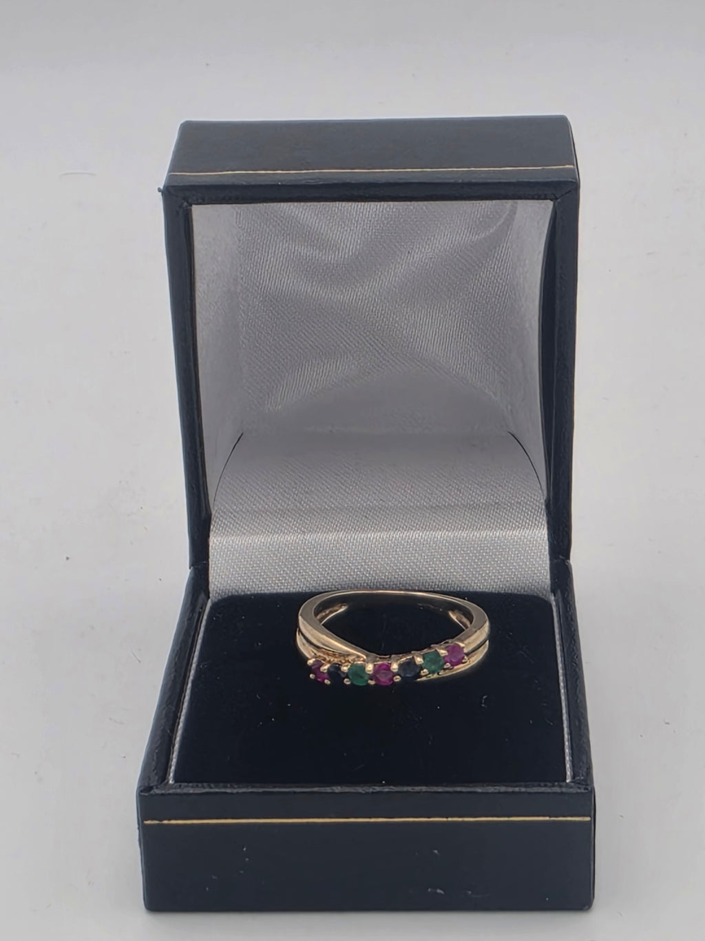9ct Gold Eternity Ring, Size Q, 2.75G