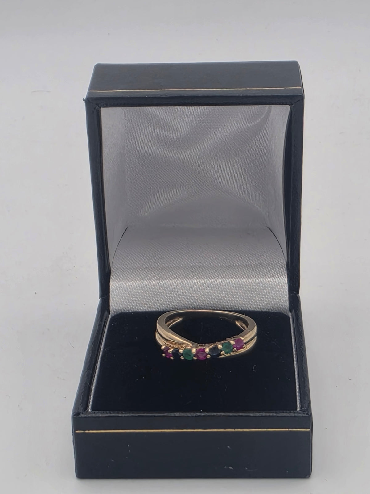 9ct Gold Eternity Ring, Size Q, 2.75G