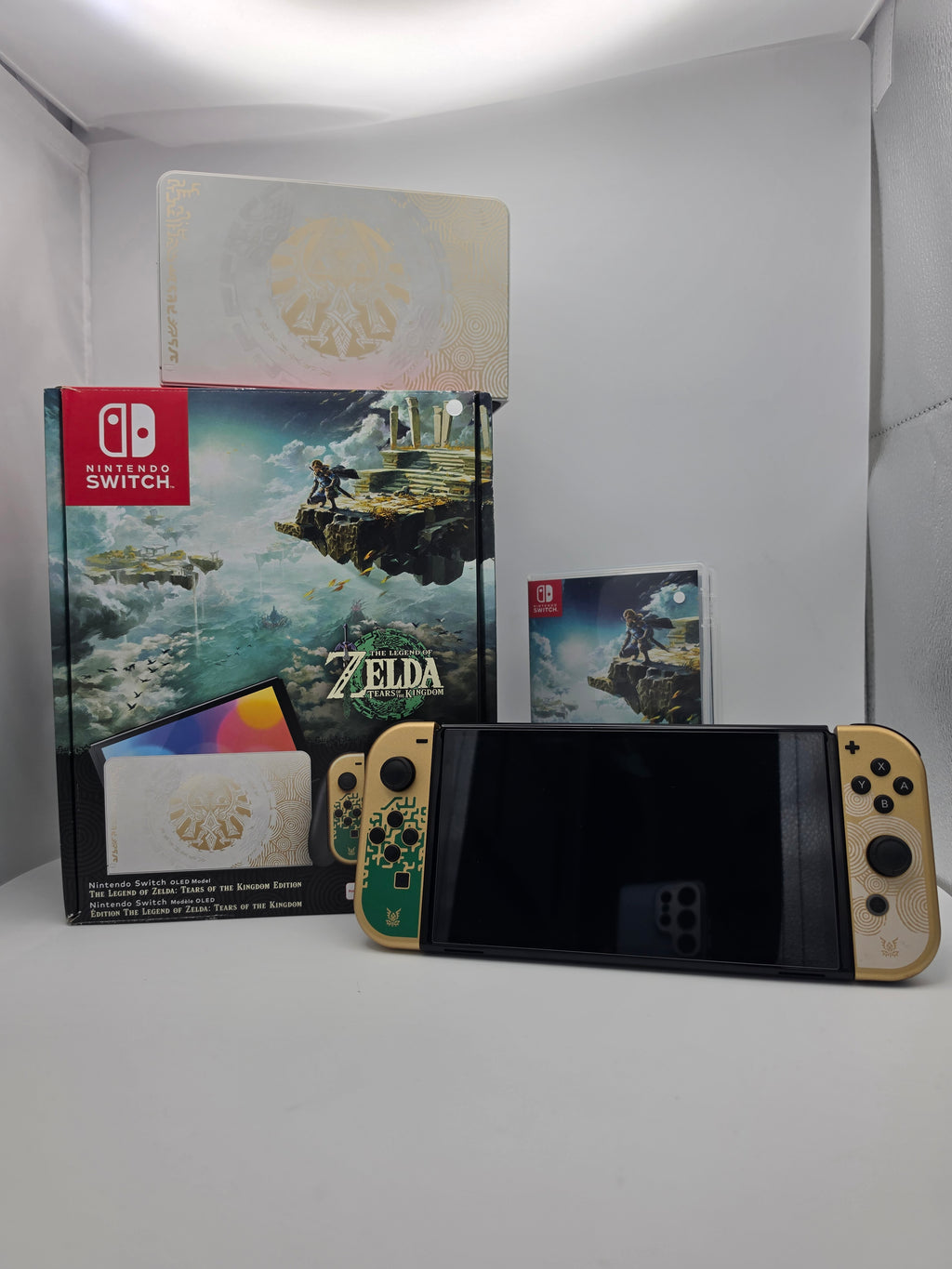 Nintendo Switch OLED Zelda Edition 64GB Gold, Grade B
